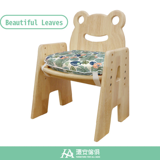 Toddler Wooden chair with floral cushion