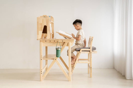 Introducing Our Highly Functional Study Desk with Shelves