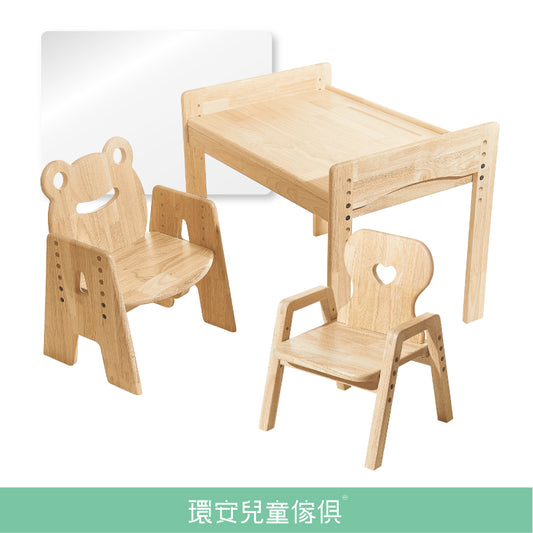 Companion Reading Set｜Expanded Table＋Children Chair＋Toddler Chair